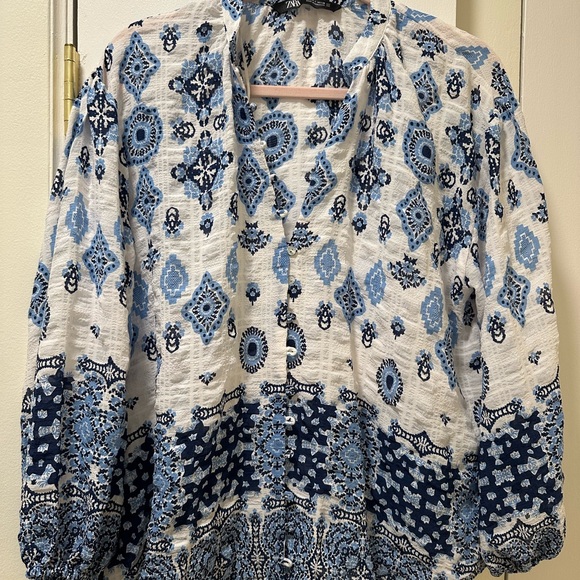 ZARA | Summer Blouse - Picture 5 of 8